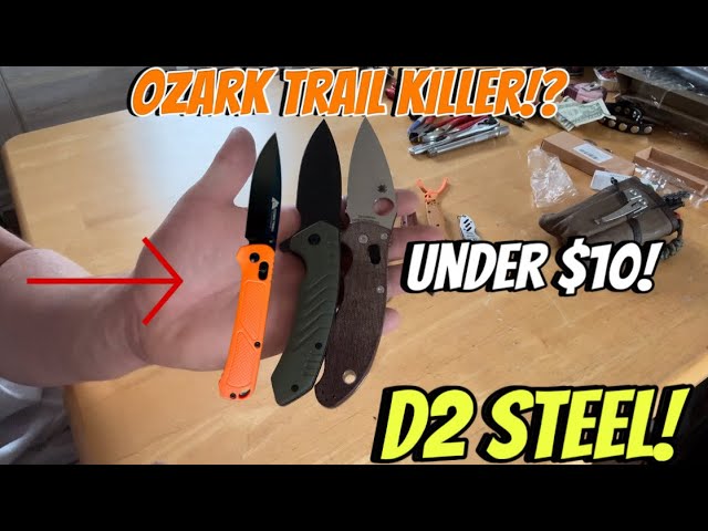 OZARK TRAIL KILLER !BEST KNIFE UNDER $10!!! EDC MUST HAVE #edc