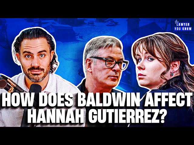 Real Lawyer Reacts: What Does Alec Baldwin's Dismissal Mean For Hannah Gutierrez?