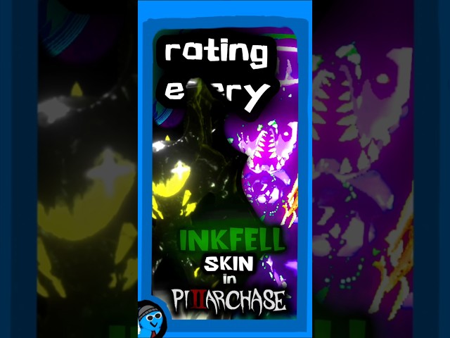 RATING EVERY INKFELL SKIN IN #pillarchase2 | #bendy #bendyrun #pillarchase #roblox #skins #horror