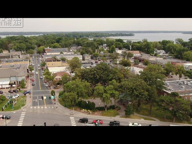 KARE in the Air: Downtown White Bear Lake, Minnesota's first 'resort town'