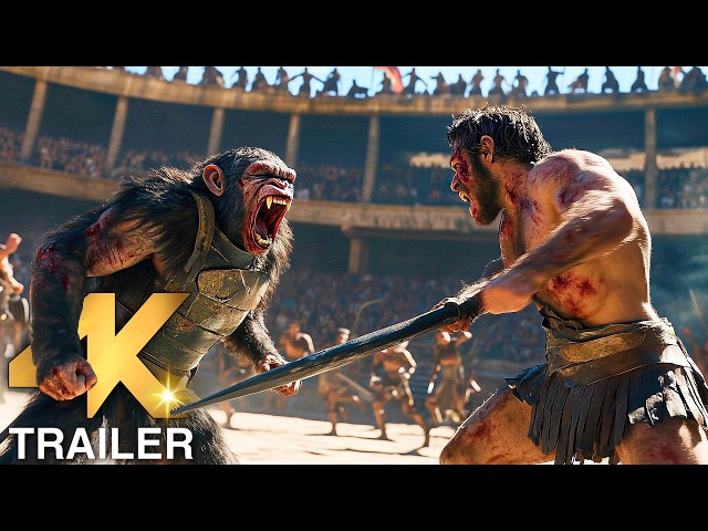 GLADIATOR 2 Extended Trailer (4K ULTRA HD) 2024