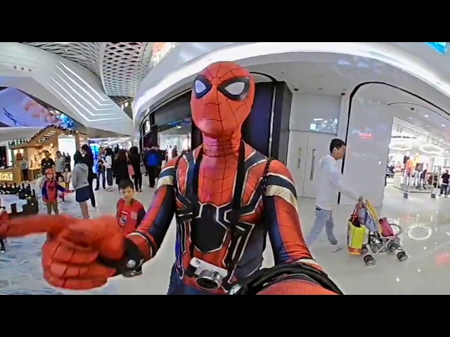 蜘蛛俠 Spiderman - Rent Hero英雄之日常-Yoho Mall-2017聖誕裝飾-1 [360度影片]