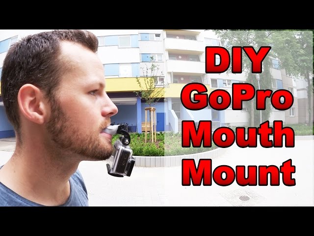 DIY GoPro Mouth Mount Tutorial - POV Parkour (deutsch)