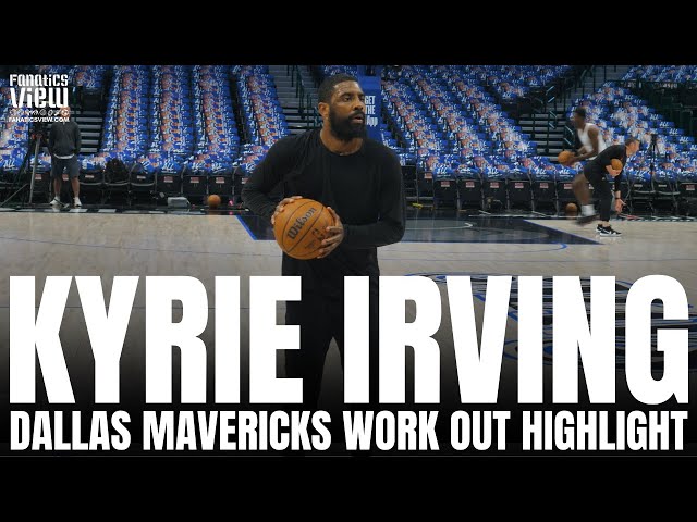 Kyrie Irving INSANE Workout of 3-Pointers, Mid Range Jumper, Handles & Lay-Up Package vs. Clippers