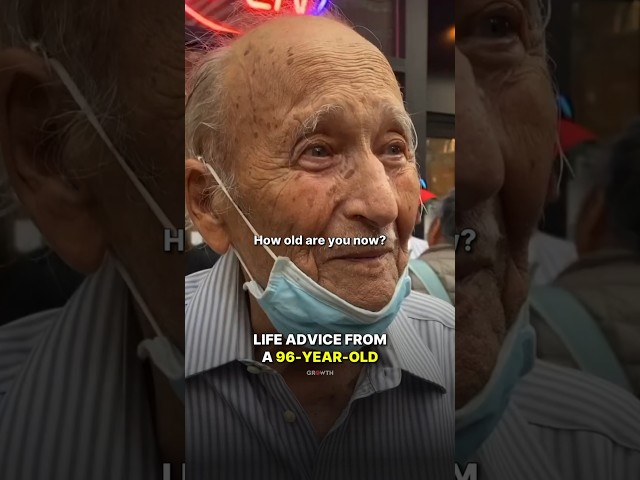 Life Advice from A 96-YEAR-OLD.