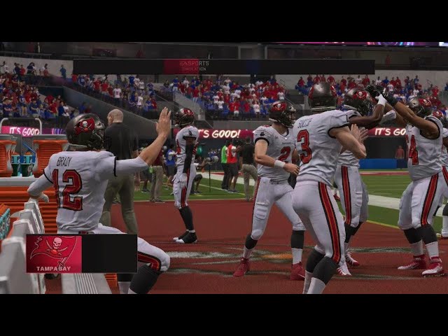 Madden NFL 22 Superbowl Buffalo Bills vs Tampa Bay Buccaneers