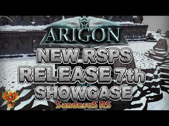 ARIGON RSPS - Nuevo RSPS programado para el 7 de abril - showcase ( SandésuSRS )✅