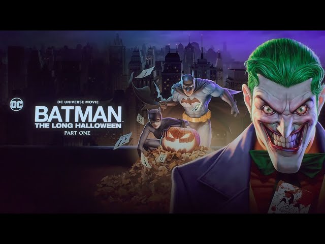 BATMAN: THE LONG HALLOWEEN (2021) - Part One - Blu-ray Movie menu presentation