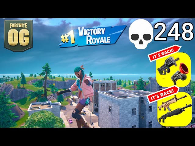 248 Elimination Solo Vs Squads Gameplay (Fortnite OG Reload)