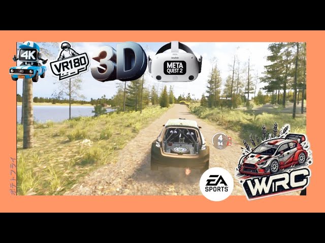 [EA Sports WRC][3D VR180 Video][第66話]シーズン5 モーメント Secto Rally Finland