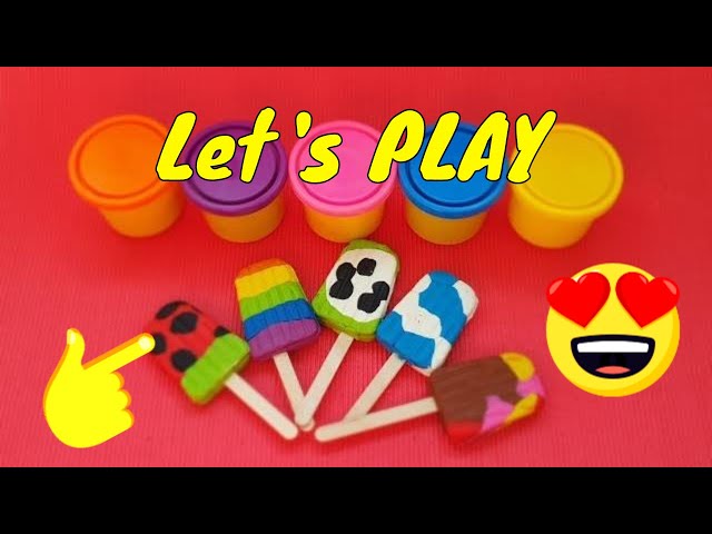 Creative Play-doh Ice cream Play set for children