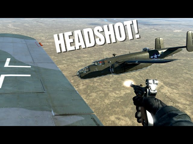 Headshot!, Extreme Collisions & Satisfying Crashes! V213 | IL-2 Sturmovik Flight Simulator Crashes