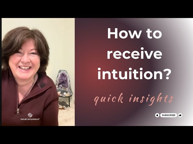 How to Receive Intuition | Maria Furlano