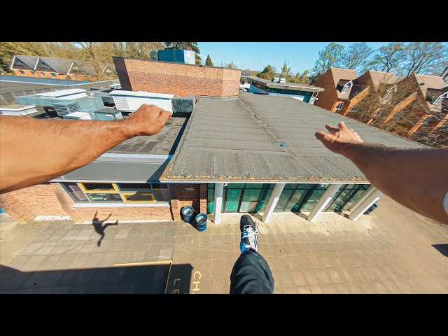 UK Rooftop Parkour POV Tour 🇬🇧