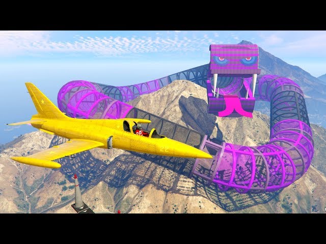 SNAKES & PLANES! - GTA 5 Funny Moments #741