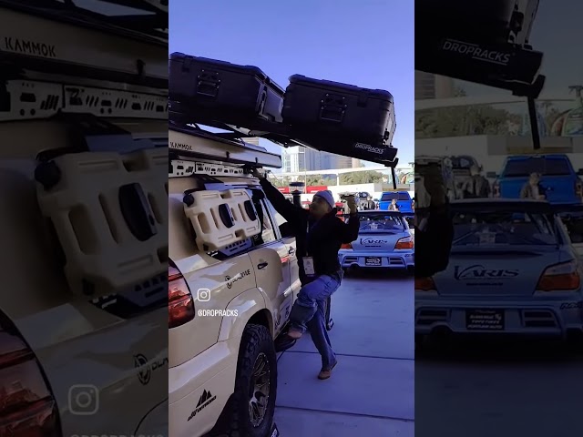 Lexus GX450 Overland Build with Dropracks XL by G1 Autoconcepts at SEMA 2024