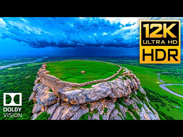 Explore The Most Stunning Green Color Nature in 12K HDR 240fps Dolby Vision / #BGM #NATURE #8K