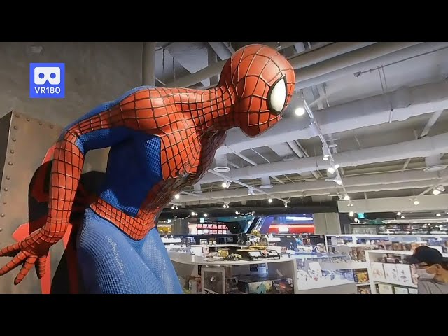 4K Marvel Hero SpiderMan 3D 180VR I love Spider man