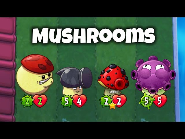 Mushrooms ONLY Challenge With Nightcap