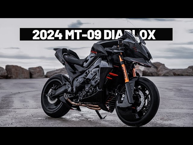 2024 YAMAHA MT-09 DIABLOX PUIG INTRODUCED!!