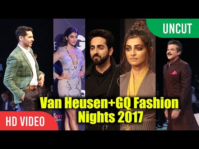 UNCUT - Van Heusen+GQ Fashion Nights 2017 | Radhika Apte, Anil Kapoor, Karan Singh Grover And Many