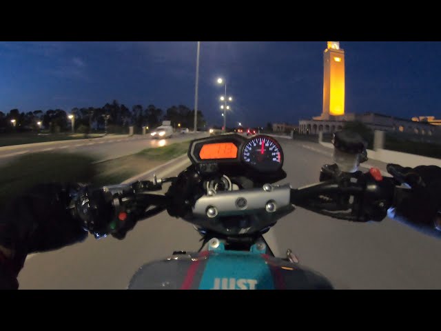 After work | Rush hour | YAMAHA FZ6 | FULL SEND