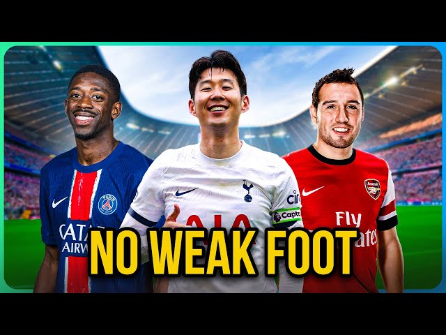 10 Most Two Footed Players in World Football Right Now