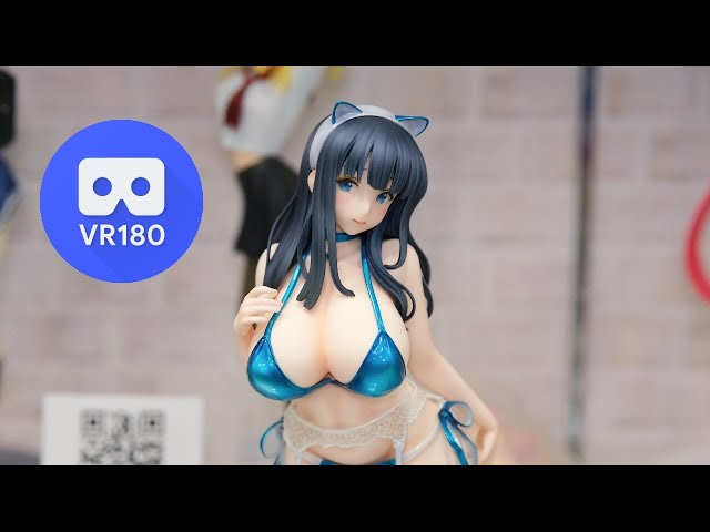 【3D VR180】ダイキ工業 桜楓 〜彼氏にお願いされてコスプレする女の子〜 illustration by 桜の灯る日へ フィギュアサンプル展示立体視