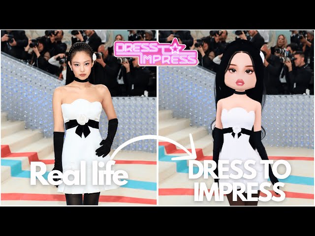 RECREATING POPULAR CELEBRITY OUTFITS IN DRESS TO IMPRESS ROBLOX