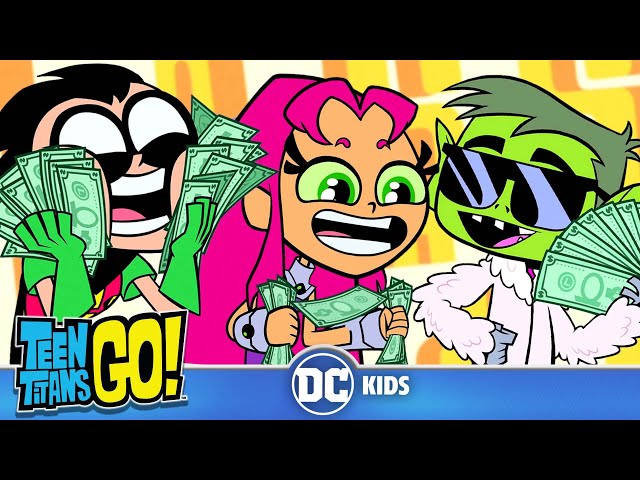 Money Money Money! | Teen Titans Go! | @dckids