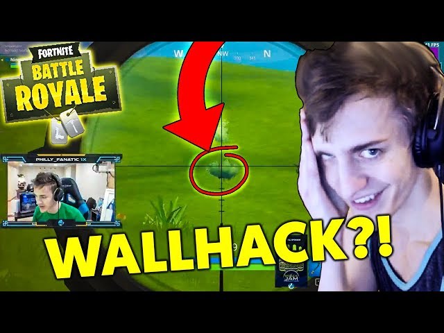 NINJA HAVE WALLHACK ?! ( Fortnite Battle Royale EPIC STREAM MOMENTS | HIGHLIGHTS )