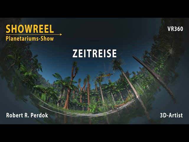 VR360 Showreel Planetariums Show: Zeitreise