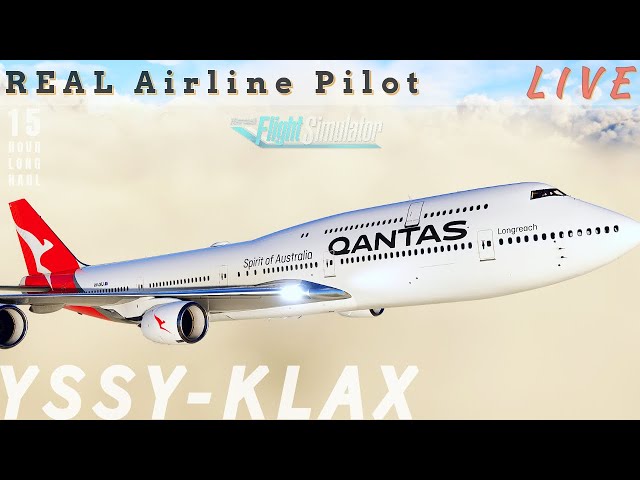 Boeing 747-8 Long Haul Teaser | Sydney-Los Angeles | Real Airline Pilot