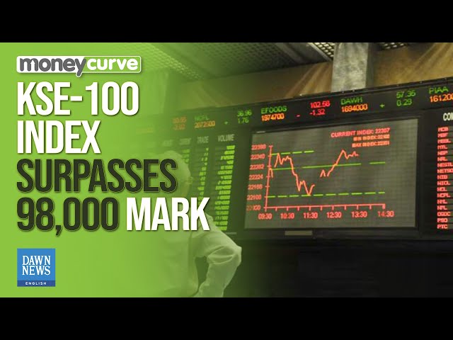 Bulls Continue To Run Rampant As KSE-100 Index Surpasses 98,000 Mark In Intraday Trade | Dawn News