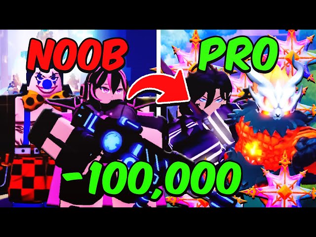 Spending $100,000 Robux Going From Noob To Pro In Anime Defenders [Full Movie]