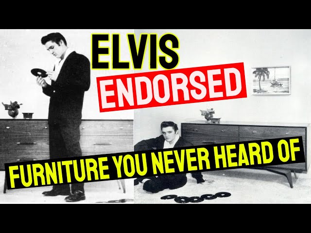 Rare Elvis "Young Modern" Furniture Line | Part 1: Photo Stories from the Son of William Carrier