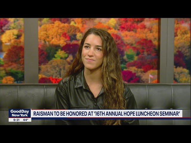 Aly Raisman bringing attention to mental health crisis