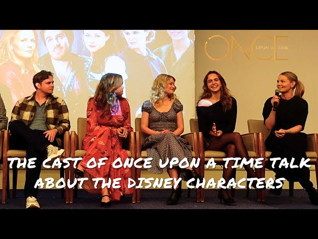 The cast of Once Upon a Time talks about portraying Disney characters in the show