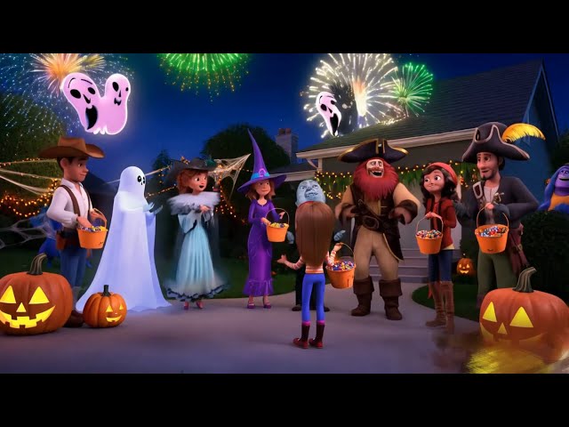 Halloween Song - Knock Knock Trick or Treat |  Kids Songs & Nursery Rhymes | Sing Along with Lyrics!