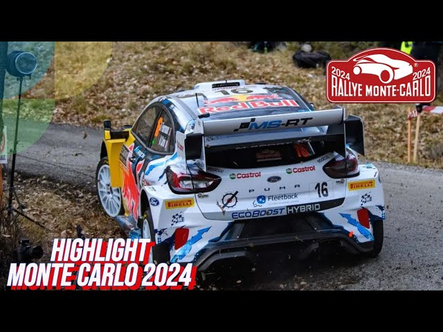 WRC Rally Racing Monte Carlo 2024 | Highlight - Action Rally Shakedown