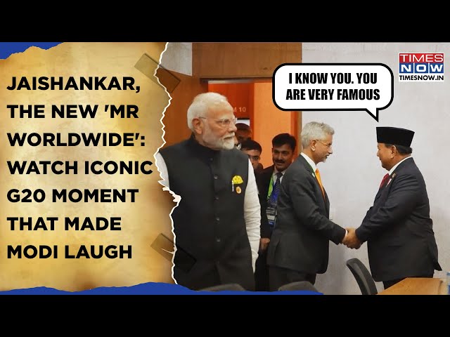 ‘Mr Worldwide’ Jaishankar: Watch Iconic G20 Moment That Made Modi Laugh | What Indonesia Prez Said