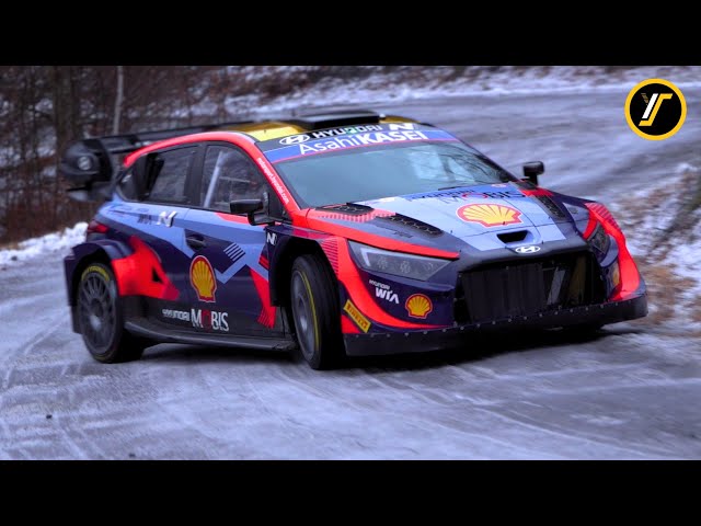 Test THIERRY NEUVILLE | Rallye Monte-Carlo 2024 | WRC