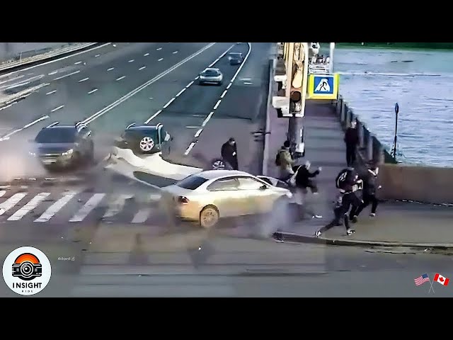 120 SHOCKING Moments Of Luckiest People Caught On Camera | Idiots In Cars Compilation