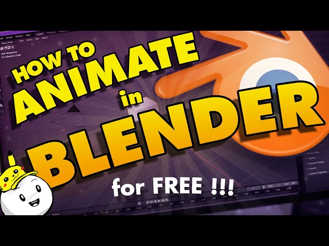 Blender 2D Animation Tutorial for Beginners (Grease Pencil Tutorial)