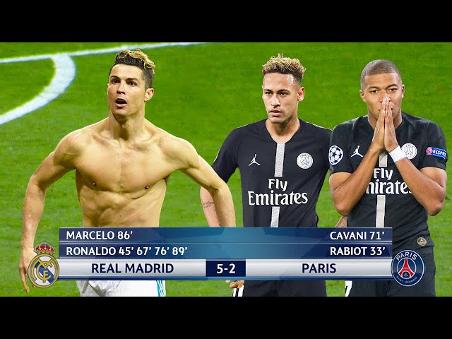 The Day Cristiano Ronaldo Singlehandedly Destroyed PSG