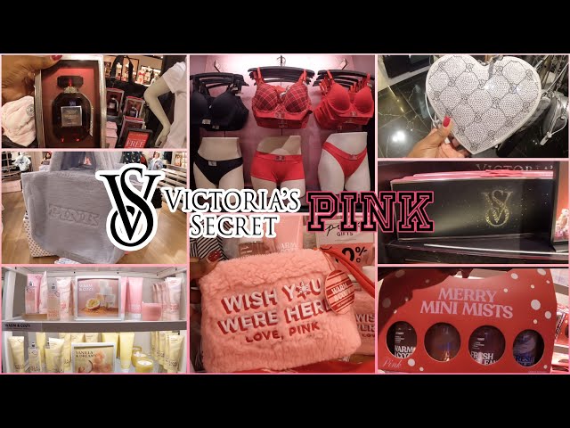 Victoria Secret & PINK ~ Christmas Shopping ~ Perfume~ Slippers~ PJs ~ Lingerie ~ Gift Sets