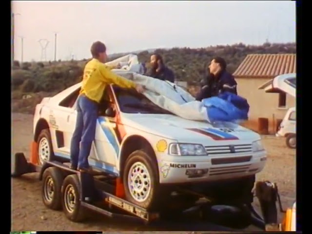 "Aventures pour un Dakar" by AUTOMOBILES PEUGEOT ("Paris - Dakar" 1988)