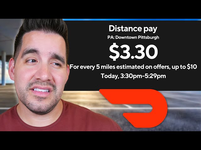 Testing DoorDash's NEW Distance Pay For Dashers (Worth It?)