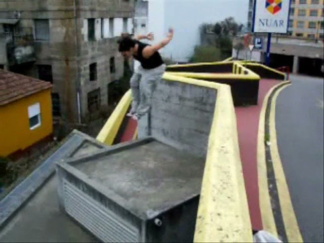 Gato | g28d |  Parkour Galicia |  2006-2007 | Old School Parkour |