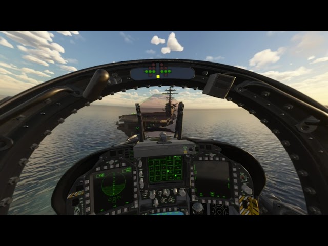 Microsoft Flight Simulator  DLC TOP GUN /  test qualité image  / privé 2880 / 120 / 240